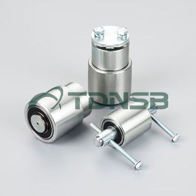 Flat belt pulley