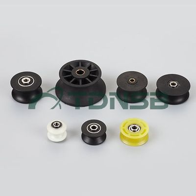 Plastic Roller, V-shape With Stainless Bearing